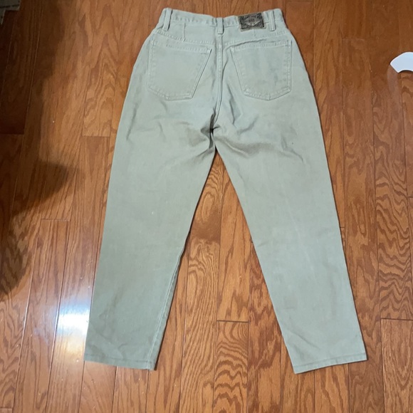 1990’s Express No. 4 High Waisted Tan Denim - Picture 9 of 12